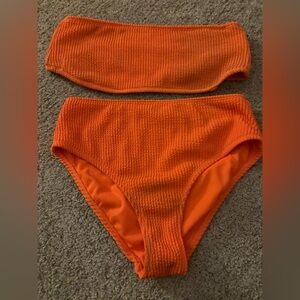 No Boundaries Vibrant Orange Top